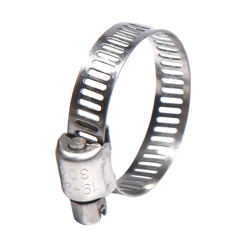 Industrial Stainless Steel Worm Hose Clamp factory